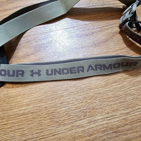 Under Armour UA Binocular Harness Brown Green Black Adjustable Military Tactical - Picture 12 of 12